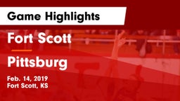 Fort Scott  vs Pittsburg  Game Highlights - Feb. 14, 2019