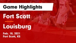 Fort Scott  vs Louisburg  Game Highlights - Feb. 18, 2021