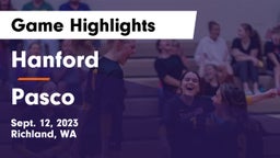 Hanford  vs Pasco  Game Highlights - Sept. 12, 2023