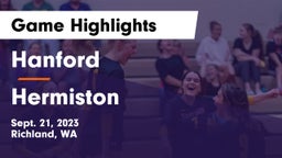 Hanford  vs Hermiston  Game Highlights - Sept. 21, 2023