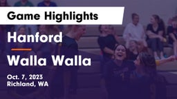 Hanford  vs Walla Walla  Game Highlights - Oct. 7, 2023