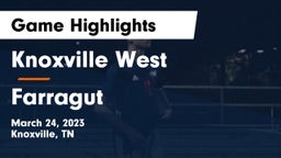 Knoxville West  vs Farragut  Game Highlights - March 24, 2023