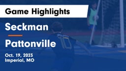 Seckman  vs Pattonville  Game Highlights - Oct. 19, 2023