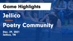 Jellico  vs Poetry Community  Game Highlights - Dec. 29, 2021