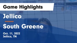 Jellico  vs South Greene  Game Highlights - Oct. 11, 2022