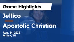 Jellico  vs Apostolic Christian Game Highlights - Aug. 24, 2023