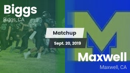 Matchup: Biggs  vs. Maxwell  2019