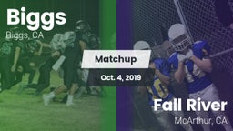 Matchup: Biggs  vs. Fall River  2019