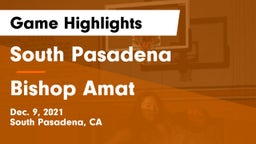 South Pasadena  vs Bishop Amat  Game Highlights - Dec. 9, 2021