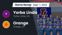 Recap: Yorba Linda  vs. Orange  2022