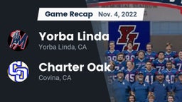 Recap: Yorba Linda  vs. Charter Oak  2022