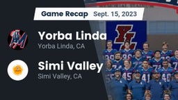 Recap: Yorba Linda  vs. Simi Valley  2023