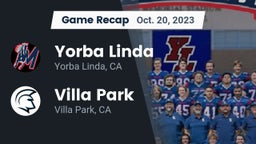 Recap: Yorba Linda  vs. Villa Park  2023