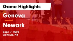 Geneva  vs Newark  Game Highlights - Sept. 7, 2022