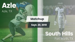 Matchup: Azle vs. South Hills  2018