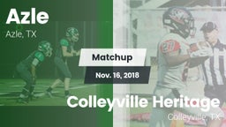 Matchup: Azle vs. Colleyville Heritage  2018