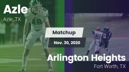 Matchup: Azle vs. Arlington Heights  2020