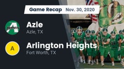 Recap: Azle  vs. Arlington Heights  2020