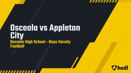 Osceola football highlights Osceola vs Appleton City