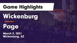 Wickenburg  vs Page  Game Highlights - March 9, 2021