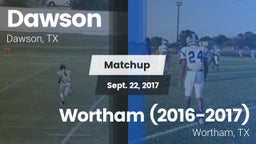Matchup: Dawson  vs. Wortham  (2016-2017) 2016
