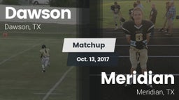 Matchup: Dawson  vs. Meridian  2017