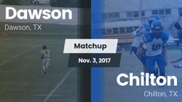 Matchup: Dawson  vs. Chilton  2017