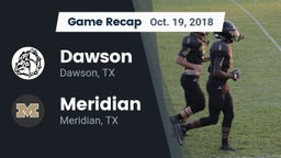 Recap: Dawson  vs. Meridian  2018