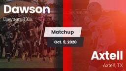 Matchup: Dawson  vs. Axtell  2020