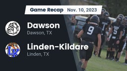 Recap: Dawson  vs. Linden-Kildare  2023