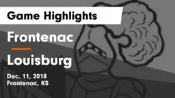 Frontenac  vs Louisburg  Game Highlights - Dec. 11, 2018