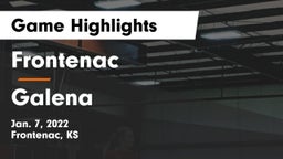 Frontenac  vs Galena  Game Highlights - Jan. 7, 2022