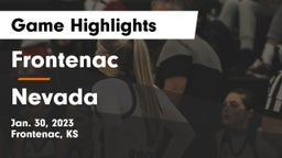 Frontenac  vs Nevada  Game Highlights - Jan. 30, 2023