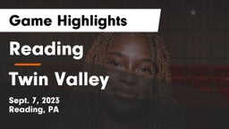Reading  vs Twin Valley  Game Highlights - Sept. 7, 2023