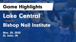 Lake Central  vs Bishop Noll Institute Game Highlights - Nov. 20, 2020