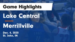 Lake Central  vs Merrillville  Game Highlights - Dec. 4, 2020