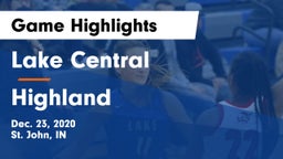 Lake Central  vs Highland  Game Highlights - Dec. 23, 2020