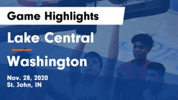 Lake Central  vs Washington  Game Highlights - Nov. 28, 2020