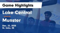 Lake Central  vs Munster  Game Highlights - Dec. 22, 2020
