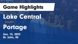 Lake Central  vs Portage  Game Highlights - Jan. 13, 2023