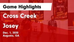 Cross Creek  vs Josey  Game Highlights - Dec. 1, 2020