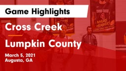 Cross Creek  vs Lumpkin County Game Highlights - March 5, 2021