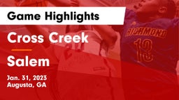 Cross Creek  vs Salem  Game Highlights - Jan. 31, 2023