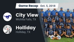 Recap: City View  vs. Holliday  2018