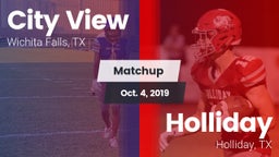 Matchup: City View High vs. Holliday  2019
