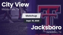 Matchup: City View High vs. Jacksboro  2020