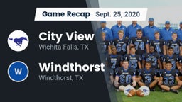 Recap: City View  vs. Windthorst  2020
