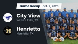 Recap: City View  vs. Henrietta  2020