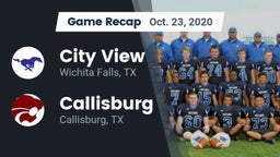 Recap: City View  vs. Callisburg  2020