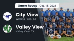 Recap: City View  vs. Valley View  2021